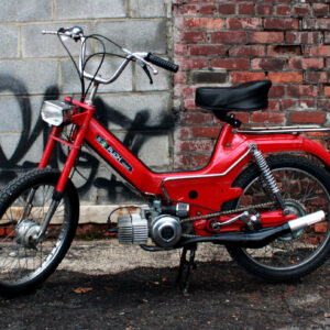 1974 Red Puch Maxi Fully Restored with 70cc motor (SOLD)