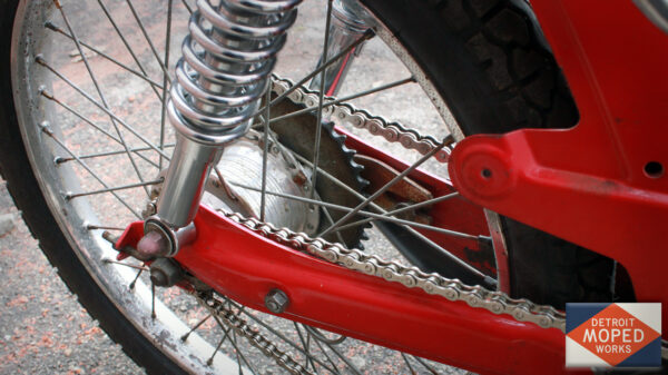 1974 Red Puch Maxi