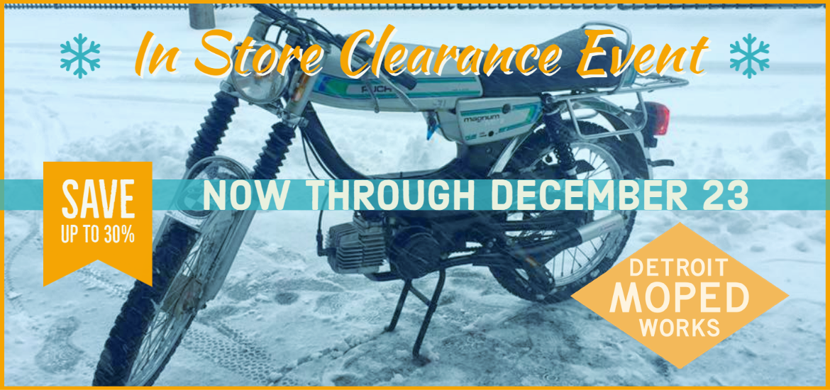 Read more about the article December 2020 In Store Clearance Event!