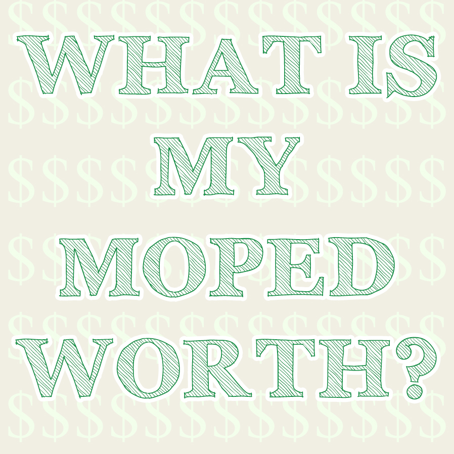 Read more about the article What is my moped worth?  V1.0 (Pre-Pandemic)