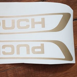 Puch Series B reproduction tank decal sticker