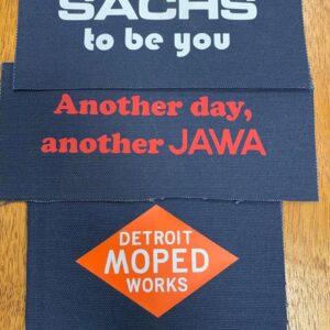 Detroit Moped Works Patches