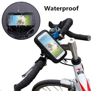 Handlebar Mount Waterproof Case for Cell Phone