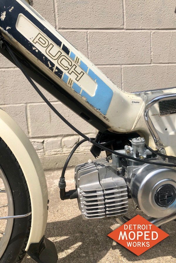 NEW Puch Maxi L/L2/Sport Moped Tank Decals — Detroit Moped