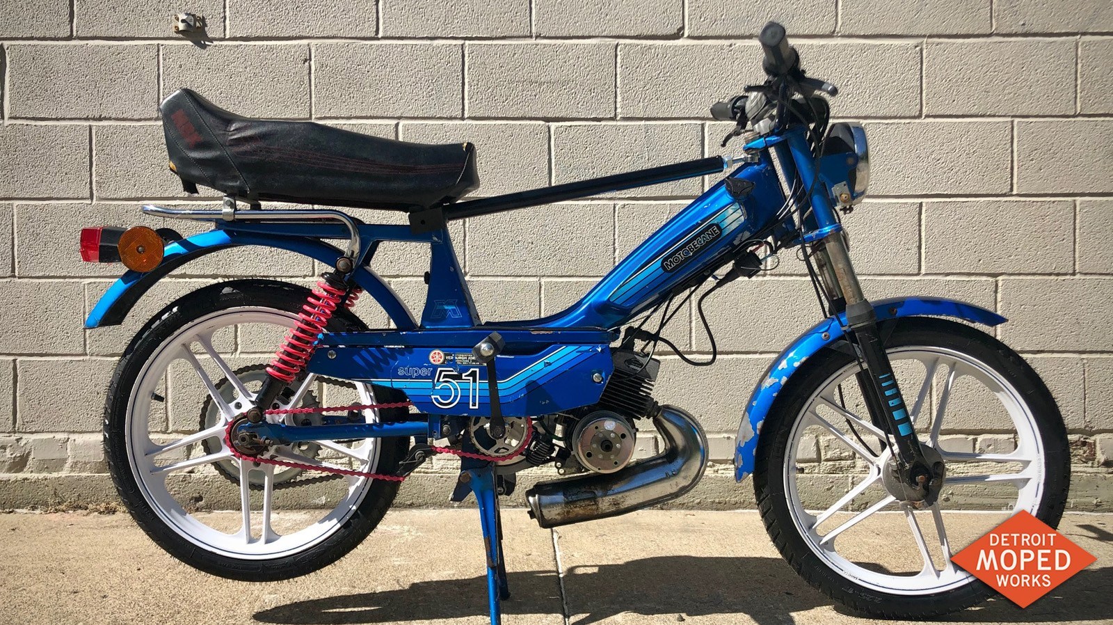 Rare Euro Only Motobecane Super 51 from private collection - as is —  Detroit Moped Works