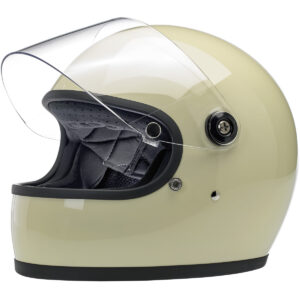 Biltwell Gringo S Gloss Vintage White ECE Helmet