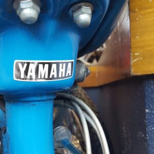 Yamaha QT50 reproduction seat post / fairing decal