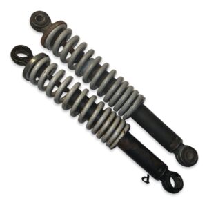 330mm Tomos Gray and black Shocks for Mopeds- Rusty (used)