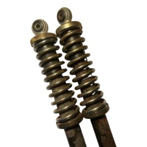 355mm Chrome and Rust Shocks for Mopeds (Used)