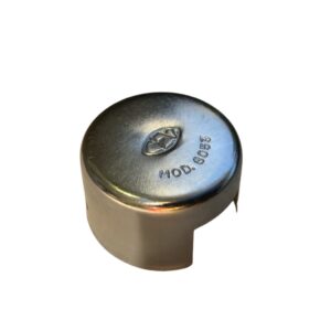 NOS C.E.V. Round Metal On/Off Switch Cover