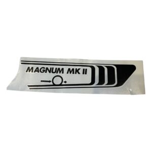 Puch Magnum MKII Moped Side Cover Decal LEFT (Black)