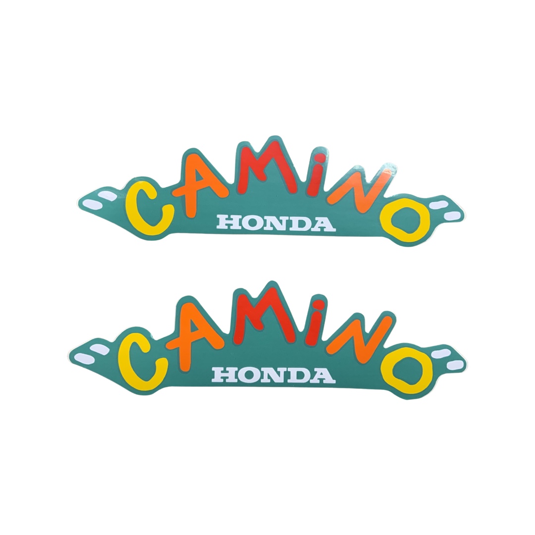 Honda Hobbit Moped Camino Sticker Decal set (carnaval) — Detroit Moped  Works