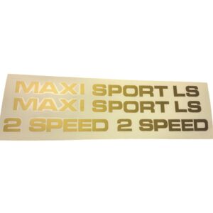 NEW Reproduction Puch Maxi Sport LS Decal Sticker SET