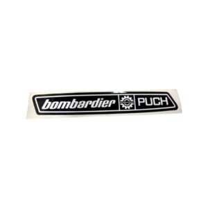 NOS Puch Bombardier Side Frame Sticker *Right Side*
