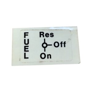 NOS Puch Moped Fuel Decal Sticker