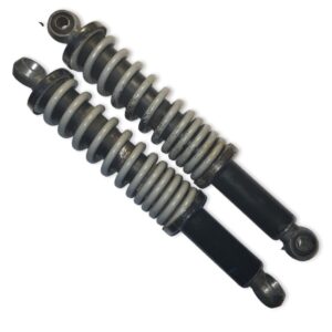 318mm Gray and Black Shocks for Mopeds (used)
