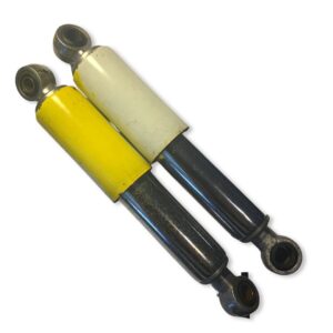 279mm Yellow and White Shocks for Mopeds (used)