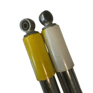 279mm Yellow and White Shocks for Mopeds (used)