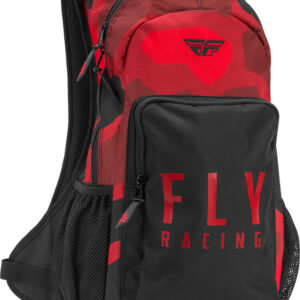 FLY RACING JUMP PACK BACKPACK RED/BLACK CAMO
