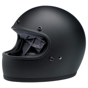 Biltwell Gringo Flat Black ECE Helmet