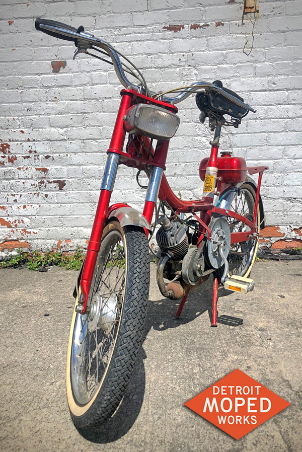 If You Steal This Moped Mix Gas With Two Stroke Oil custom vinyl decal —  Detroit Moped Works
