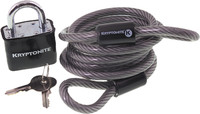Kryptonite KryptoFlex 6′ cable with padlock