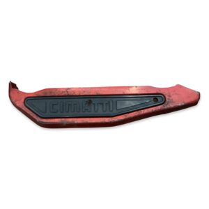 Cimatti City Bike Left Side Floor Board/ Side Cover- Red- Less Rust (Used)