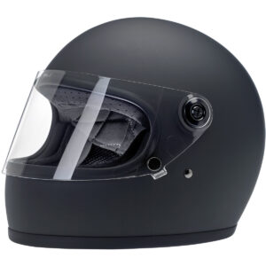 Biltwell Gringo S Flat Black ECE Helmet