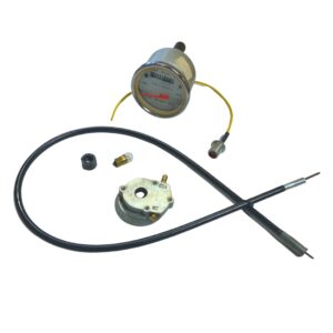 NOS Veglia Speedometer, Speed Drive and Cable Set for Peugeot Mopeds