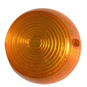 Round Turn Signal Cover- Orange- (USED)