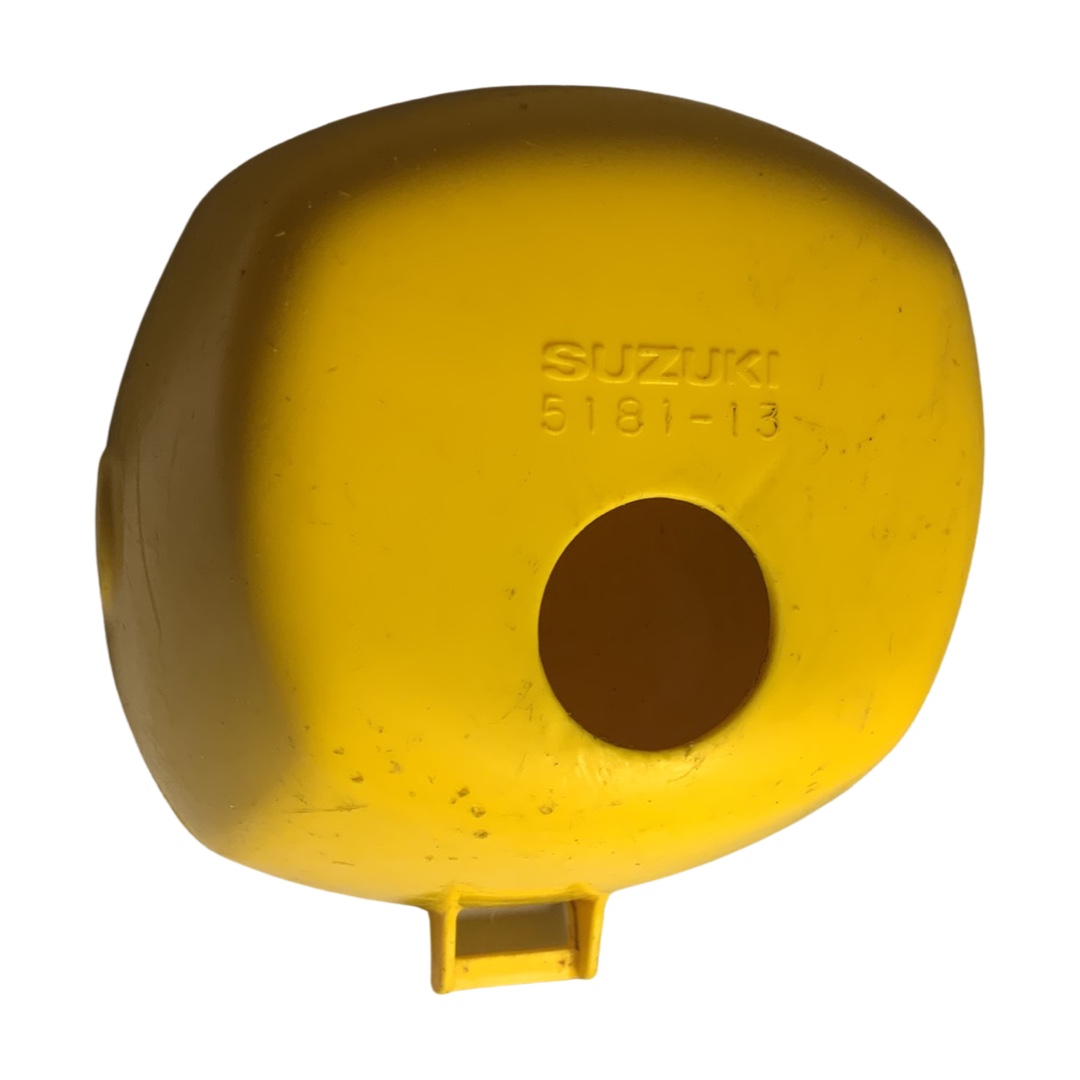 Suzuki FA50 Stanley Headlight Bucket- Yellow- (USED) — Detroit Moped Works