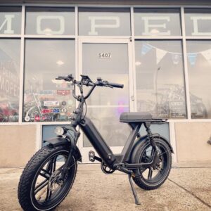 Moped-Style Electric Bike