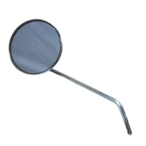 8mm SM 4inch Round Mirror Left Side-Chrome- (USED)
