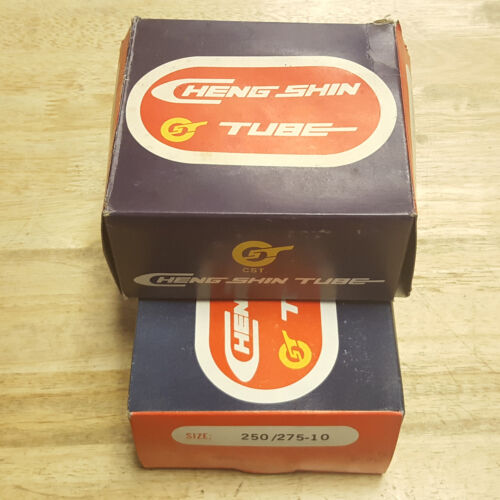 NOS 2.50/2.75-10 Cheng Shin motorcycle tire tube set of two