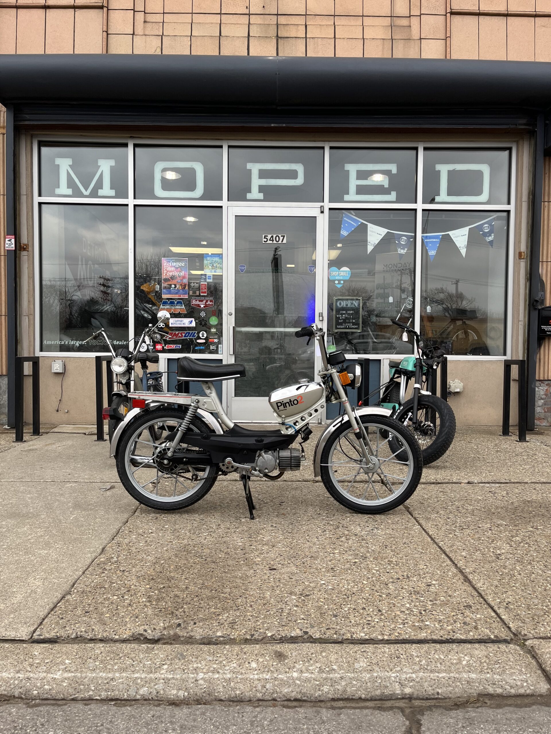 JC Penney Pinto 50cc Pedal Moped