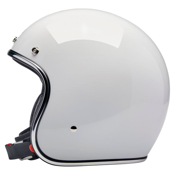 Biltwell Bonanza – Gloss White – Helmet