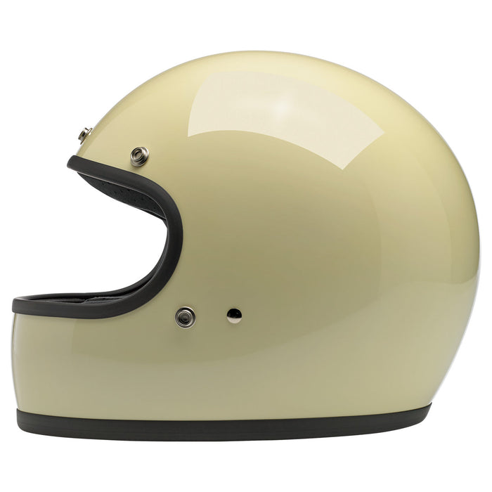 Biltwell Gringo – Gloss Vintage White – ECE Helmet