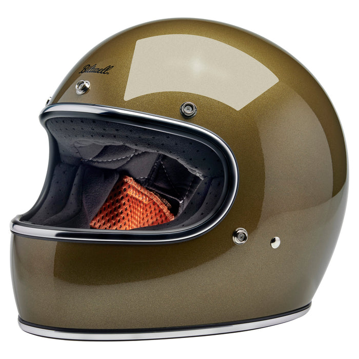 Biltwell Gringo – Ugly Gold Metallic – ECE Helmet