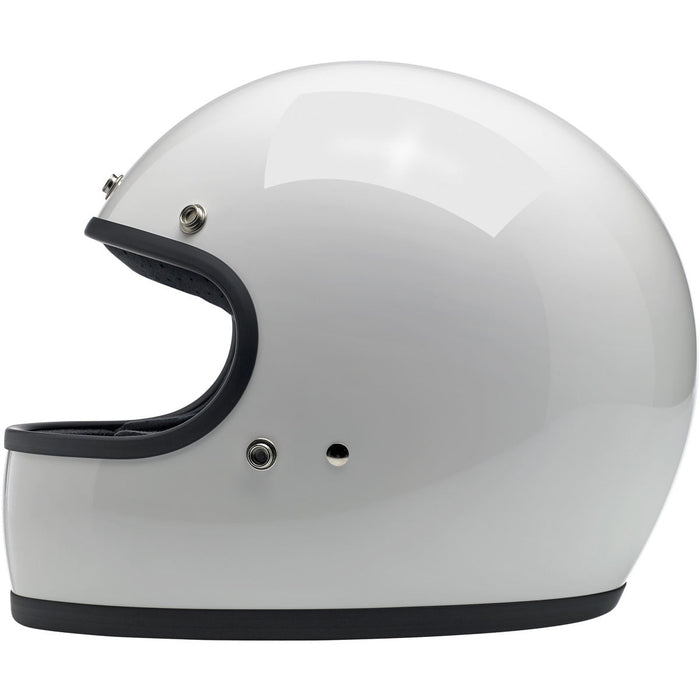 Biltwell Gringo – Gloss White – ECE Helmet