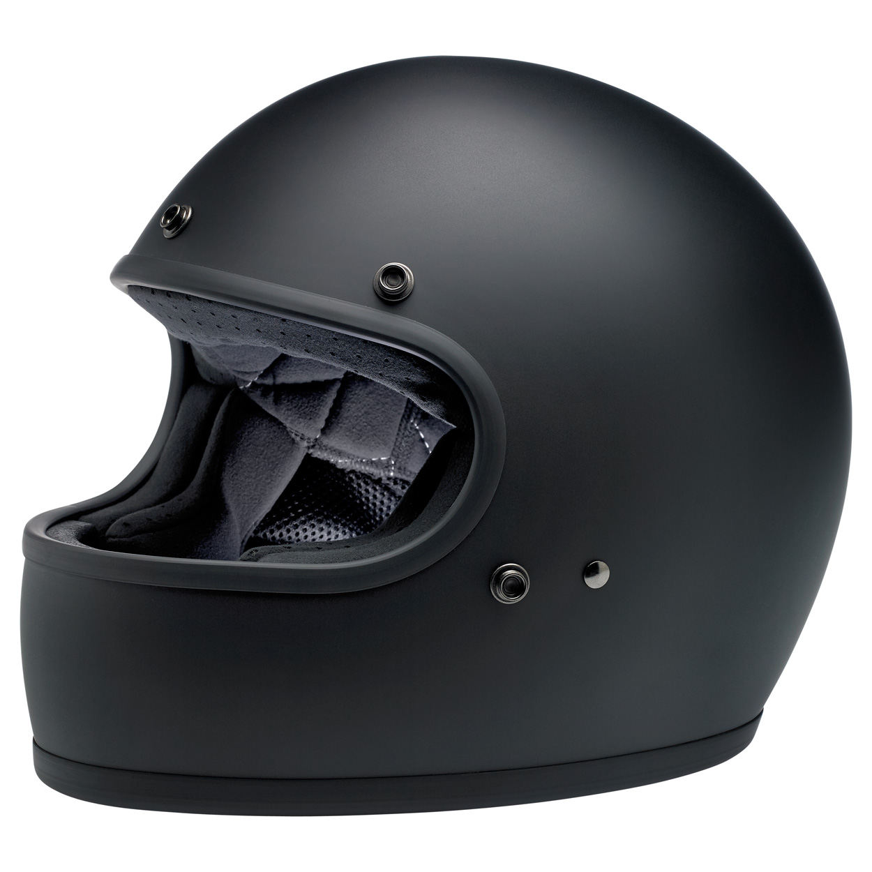 Biltwell Gringo – Flat Black – ECE Helmet