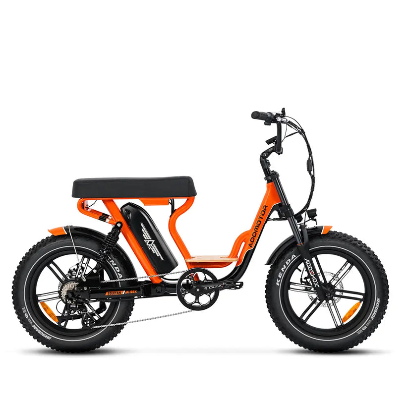 Addmotor – Soletan M-66X – 48v/750w full suspension fat tire electric moped style bike