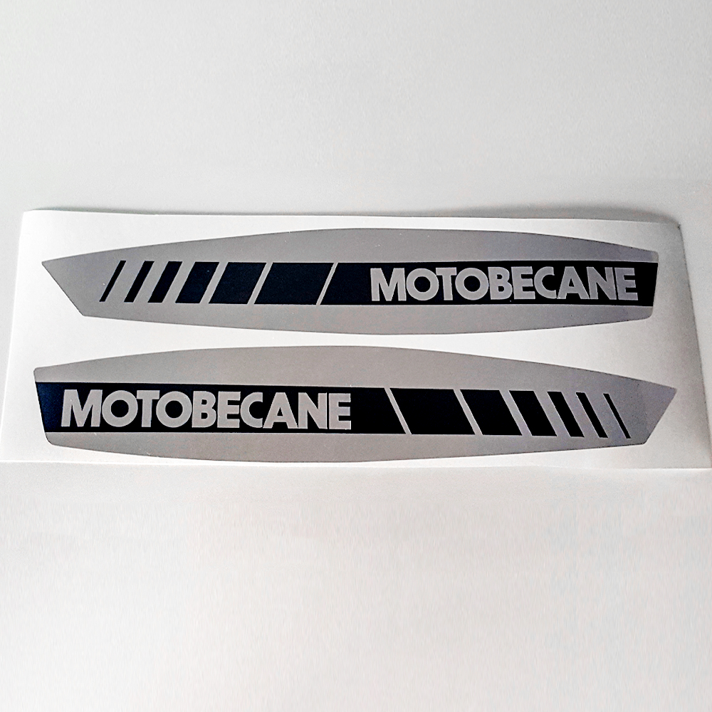 Reproduction Motobecane 40T tank decals