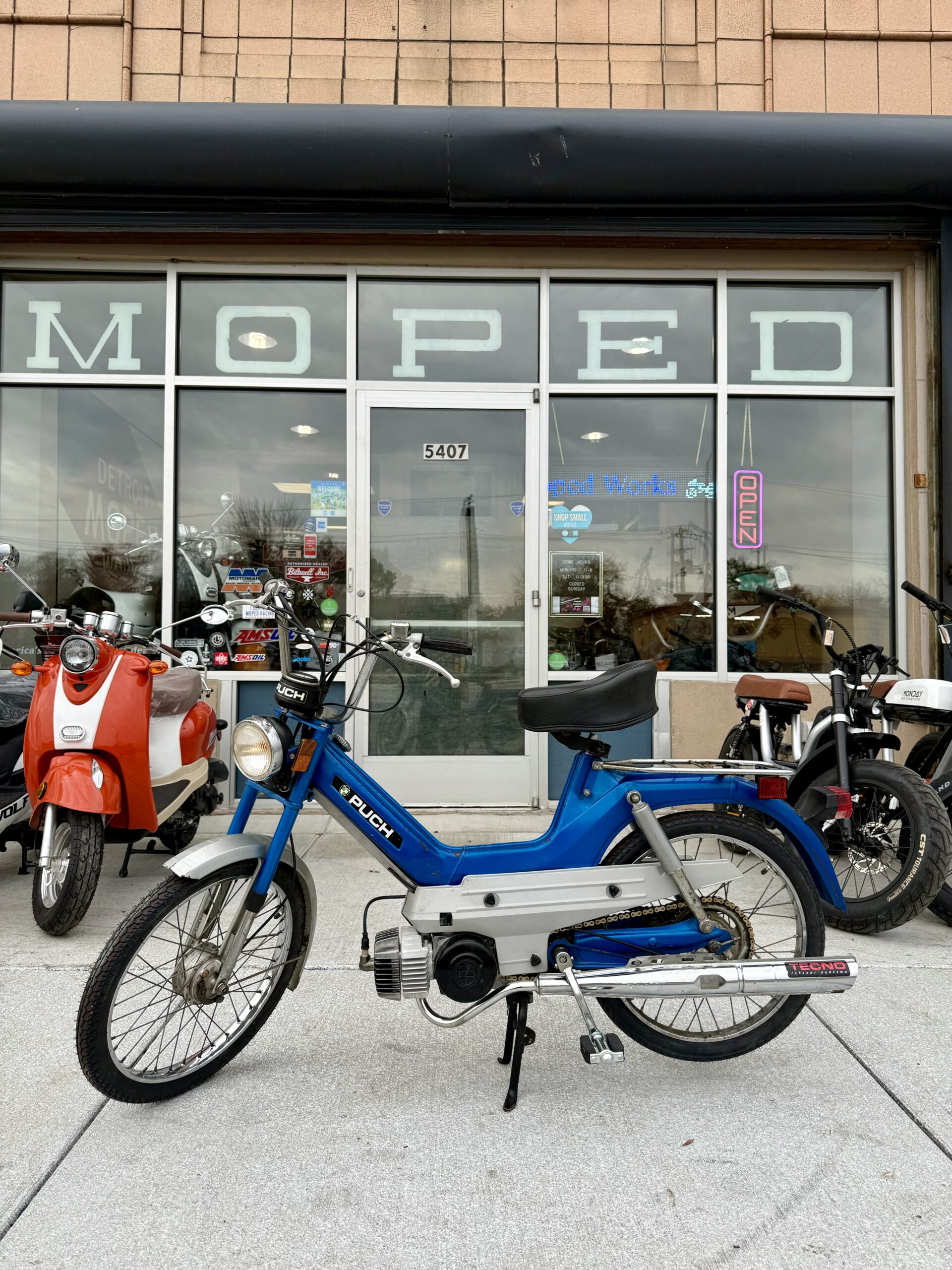 1978 Blue Puch Maxi